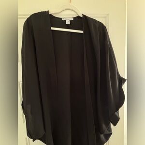 Revamped Classic Black Women's Poncho